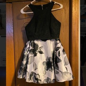 Blondie Nites 2 Piece Homecoming Dress